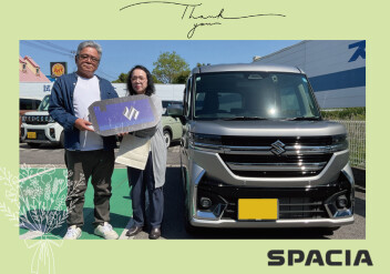 T様スペーシアカスタム納車☆彡